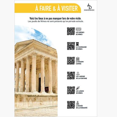 Arena - 2 Chambres - Vue Sur Les Arenes Nîmes Dış mekan fotoğraf
